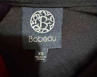 Bobeau Black Knit Top Size Extra Small