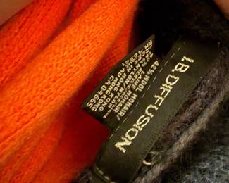 I.B. Diffusion Wool Mohair Blend Colorblock Knit Sweater