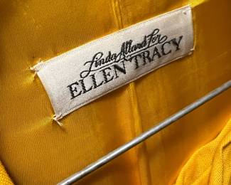 Yellow Linda Allard for Ellen Tracy Tailored Jacket