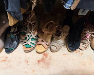 Assorted Women's Fashion Footwear including Guess Wedges