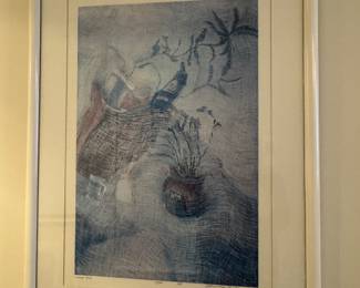 $1800, Juan Gomez-Quiroz “Bodegon #29” AP 4/40 Signed Framed Print