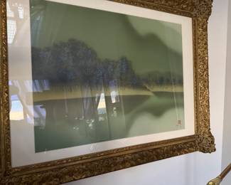 $2000, David Lee "Mountain Lake" Signed Artist Proof 