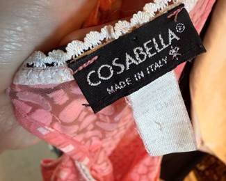 Cosabella Pink Mesh Lingerie Top Made in Italy