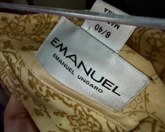 Emanuel Emanuel Ungaro Floral Print Blouse