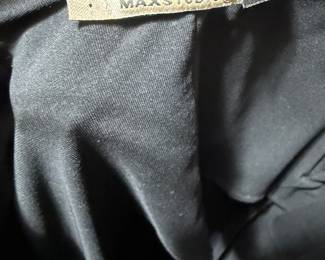 Max Studio Black Jersey Knit Garment