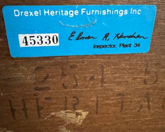Drexel Heritage Wood Furniture Case Piece