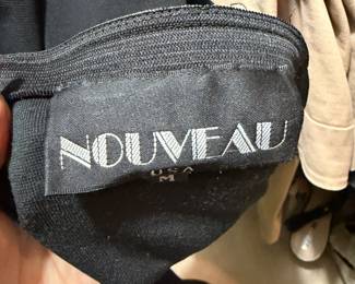 Black Knit Bandage Dress by Nouveau