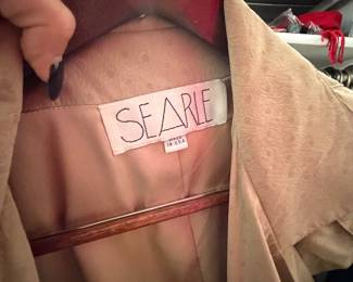 Searle Ostrich Leather Jacket Made in USA