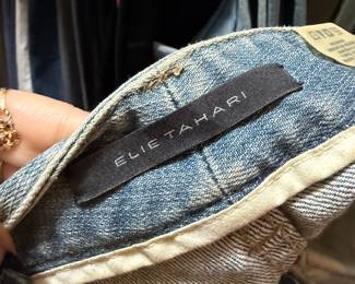Elie Tahari Light Wash Denim Jeans