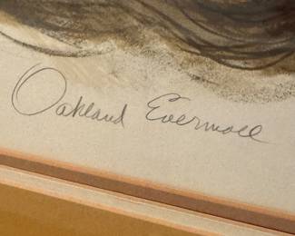 $1600 Sheldon C. Schoneberg “Oakland Evermore” Signed Numbered Serigraph 78/84