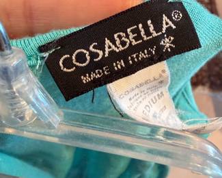Teal Cosabella Knit Top Made in Italy