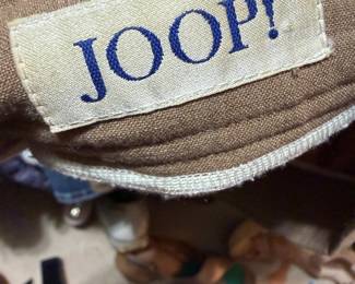 JOOP! Taupe Woven Textile Designer Accessory