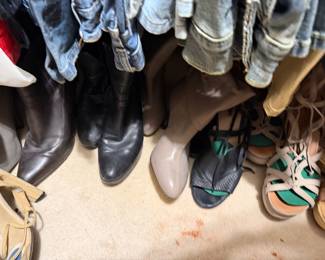 Assorted Women's Fashion Footwear including Guess Wedges