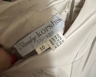 Stanley Korshak Chicago 100% Silk Pleated Blouse
