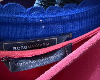 Narciso Rodriguez Italian Top and BCBG Scalloped Knit