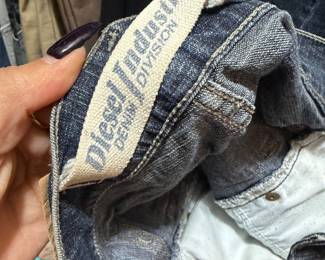 Diesel Industry Denim Division Blue Cotton Jeans