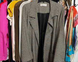Michael Kors Houndstooth Patterned Blazer