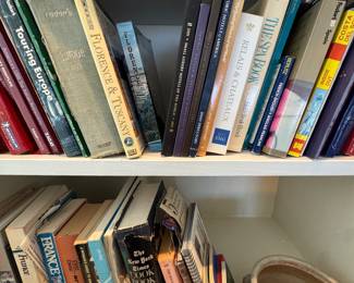 Collection of European Travel Guides and Cookbooks