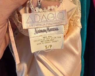 Peach Silk and Lace Adagio Patricia Fieldwalker Camisole