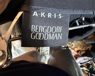 Akris Bergdorf Goodman Black Tailored Jacket