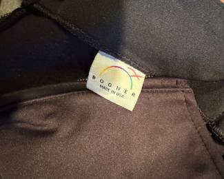 Bogner Made in USA Black Synthetic Outerwear
