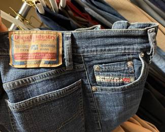 Diesel Industry Denim Division Blue Jeans