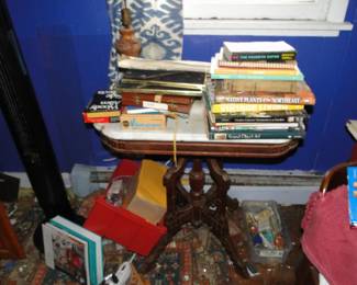 Books (the table was sold)