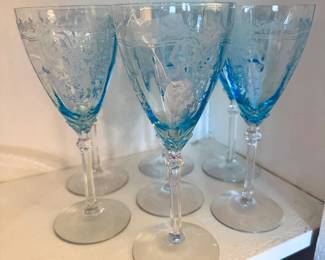 Fostoria Versailles Azure