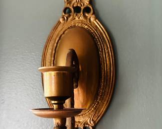 Vintage Brass Sconces
