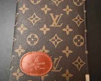 Louis Vuitton monogram canvas small agenda notebook cover
