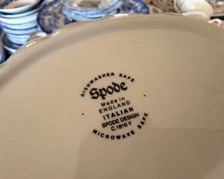 Spode Italian backstamp, Made in England