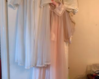 Vintage nightgowns, peignoir sets and lingerie