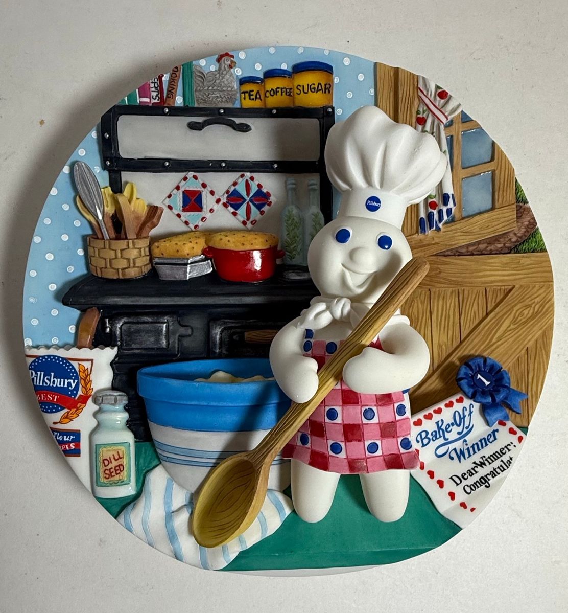 Pillsbury Bake-Off Dilly Casserole Bread Collector Plate