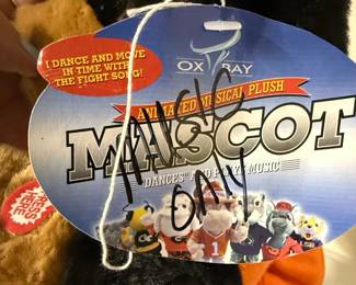 Smokey Tennessee Volunteers Animated Musical Plush Mascot