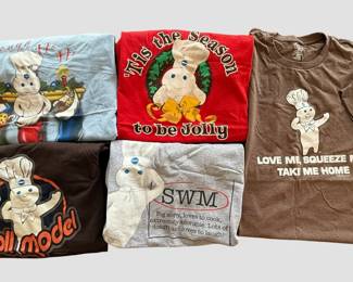 Pillsbury Doughboy T-Shirt Lot