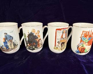 Norman Rockwell Museum Seal of Authenticity Mugs