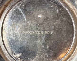 A. Roger & Bros. Silver Plated Pitcher