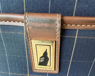 London Fog Westminster Camel Plaid Rolling Suitcase