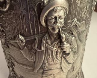 SKS Zinn 95% Pewter German Style Beer Stein