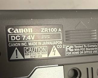 Canon ZR100A Digital Video Camcorder