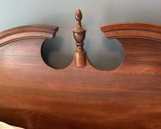 Cherry Wood Four Poster King Bed Frame
