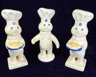 Pillsbury Doughboy Salt and Pepper Shakers