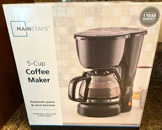 Mainstays 5-Cup Coffee Maker