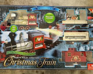 Blue Hat Toy Company Christmas Train Set