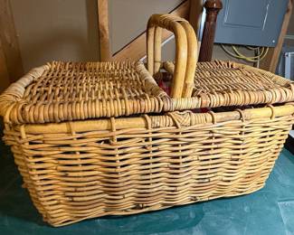 Wicker Picnic Basket
