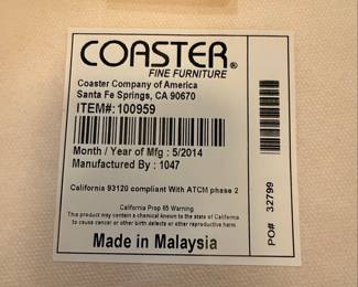 Coaster Company of America Dining Set