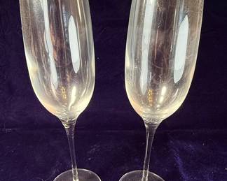 Tiffany & Co. Crystal Flutes