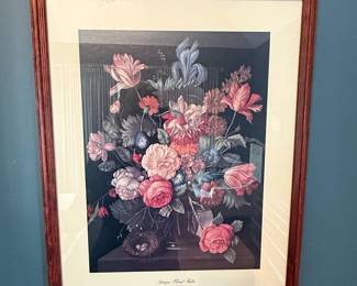 Floral Still Life Art Print Style