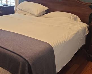 Cherry Wood Four Poster King Bed Frame