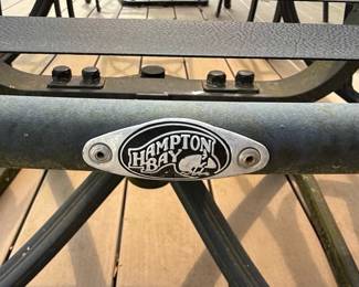 Hampton Bay "Riviera" Glass Top Patio Dining Set